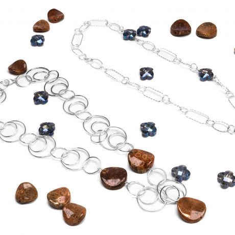 Bracciale_Catene_a_metraggio_in_bronzo_e_argento_www.Bocarol.com